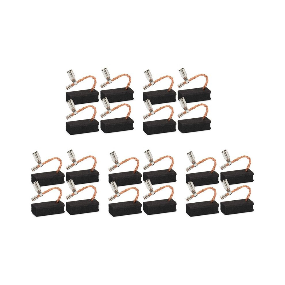 20Pcs Carbon Brush Compatible For Dwp611 Cable 450 Router, Replacement For Dwp611pk, A27343 (6X9x19.5 Mm) 6032355917737