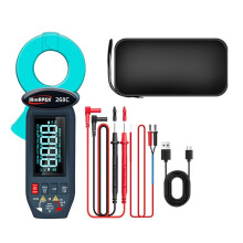 WinAPEX Leckstrommesszange 0.01mA True RMS 60A AC  Strom Spannung Temperatur Bildschirmrotation NCV Multimeter