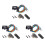 3X Range Sensor Module 10-180Cm Distance Sensor Tof10120 Distance Sensor Uart I2C Output 3-5V Rs232 Interface 1