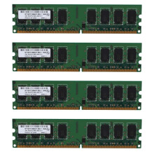 4X 2GB Desktop DDR2 RAM Memory 800MHz 2RX8 DIMM PC2-6400U High Performance for Motherboard