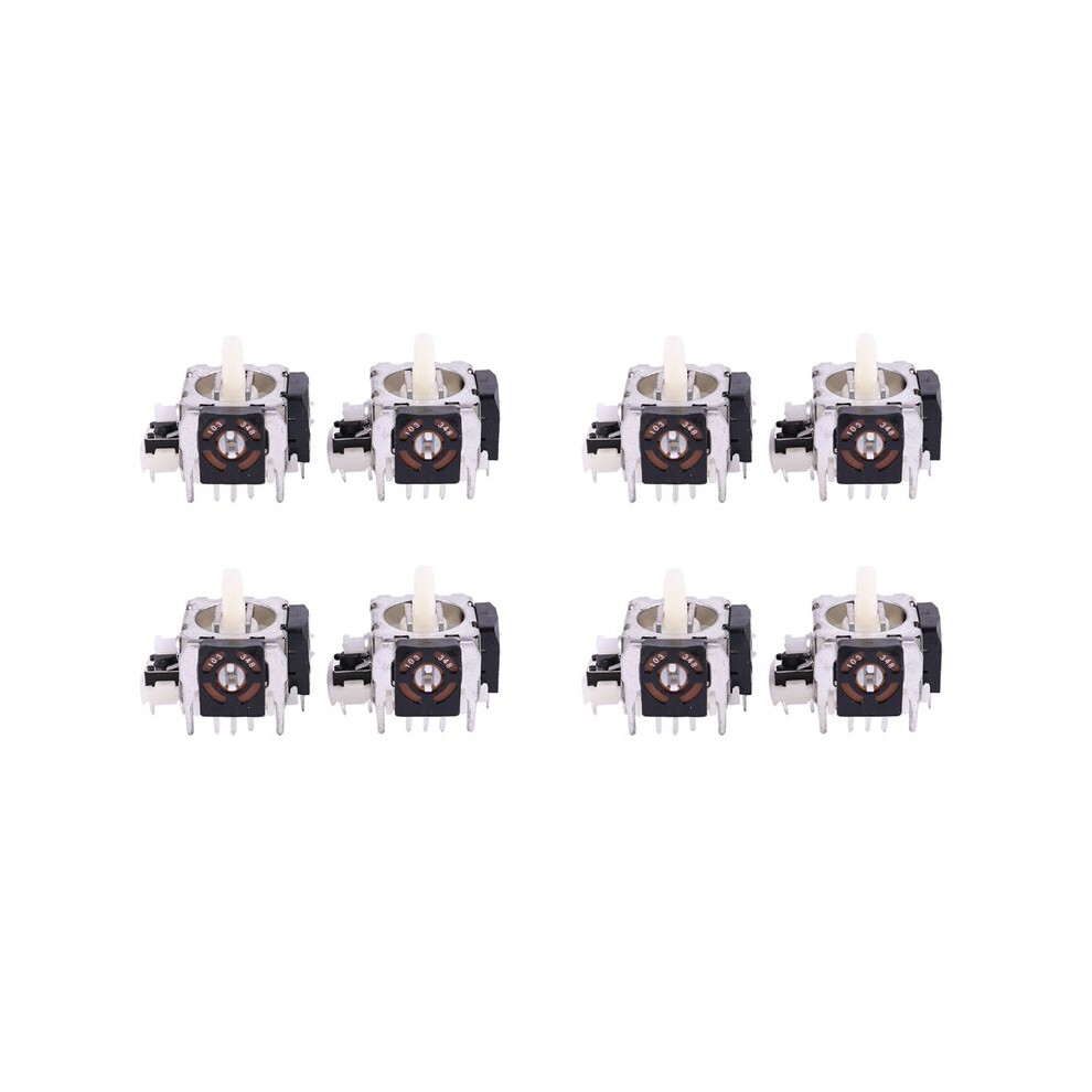 8Pcs 3D Analog Vibration Joystick Thumbstick Controller Module Thumb Stick Rocker For Ps2 Gaming Repair Parts 6032990687132