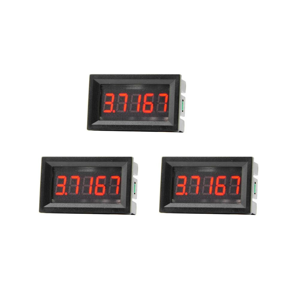 3X Digital 0.56Inch Led Display 5 Bits 0-33.000V Voltmeter Voltage Meter Tester 6034170023181