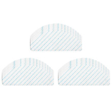 75 Pièces de Tampons de Nettoyage Jetables en Microfibre pour Aspirateur Robot OZMO T8 / T8 + / T8 AIVI / N8 / N8 Pro / N8 Pro +