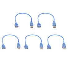 5X Kort USB 2.0 A Hona Till Hane FörläNgningskabel