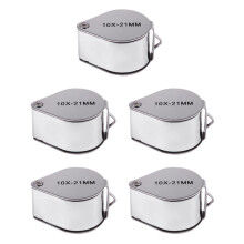 5X Jewellers Jewelry Loupe Magnifier Eye Magnifying Glass 10x 21mm