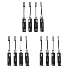 Rc-Modell-Sechskantschlüssel Werkzeug 12 Sechskantmutter Steckschlüssel Schlüsselbuchse 4,0 / 5,5 / 7,0 / 8,0mm Handgefertigt Täglich und Rc
