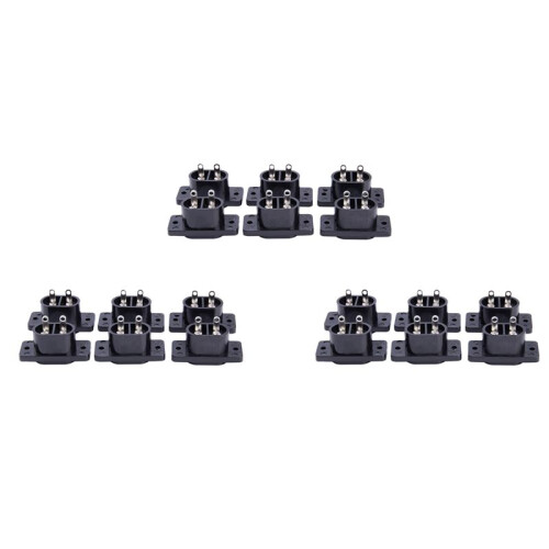 18 X AC 250V 2,5A IEC320 C7 Socket LöDkoppsstift StröMkontakt 1