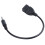 3X USB Jack, AUX, 3.5 mm Jack for Audio Data Charging Cable Black 3