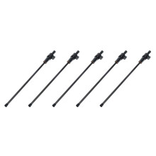 5-Pkg Strong Black Carbon Fiber Cello Endpin 3/4 & 4/4 Cello Parts