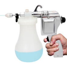 110v Textile Gun, Mesh Screen Cleaner, Spot Cleaning-Gun, Spray Gun-Cleaning Machine for Silk Screen Ink Removal UK Plug
