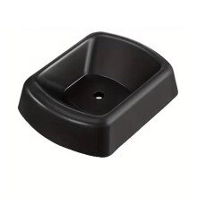 Jack Wheel Chock Heavy Duty Reinforced Rubber Jack Caster Wheel Dock Stopper for Caravan Trailer Stabilizer