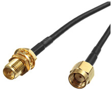 4 Stuks 3 Meter Fi Verlengkabel RP SMA Antenne Connectoren - RP SMA Vrouwelijke WiFi Router