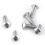 1360pcs M3 Hex Socket Screw Nut Stainless Steel M3 Screws Nuts Assortment Kit Fastener 4