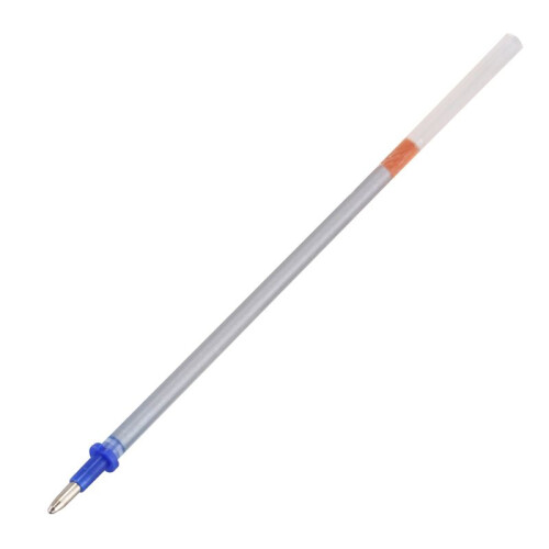 80 Pcs 0.7mm Tip Gel Silver Tone Ink Pen Refill Replacement