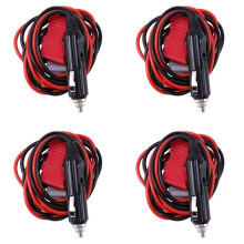 4X 12V Power Cord Cable Cigarette Lighter for TM-241/261/281 for for FT-8800R/8900R Ham J6323A