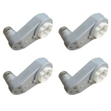 4X 24V RS775 Snelle Motorversnellingsbak voor Power Wheels Motorupgrade, 24 Volt Motor met Hoog Koppel en Versnellingsbak