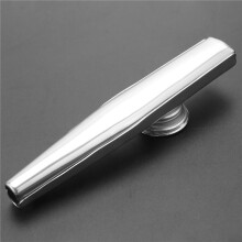6X Kazoo Aluminum Alloy Metal with 30 Pcs Gifts Flute Diaphragm for Children Music-Lovers-Silver