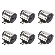6X L80 Pneumatic Pulsator for Cow Milker Milking Machine Stainless Steel Dairy Farm Milker 50-180 Ppm Adjustable Speed