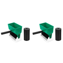2pc 6-Inch Portable Hand-Held Gluing Roller Manual Gluing Tool is Suitable for Woodworking Painting Tool