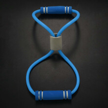 8-Shaped Rally Yoga Gel Fitness Resistance 8 Word Chest Dilator Rope Exercise Muscle Fitness Rubber Elastic Band Exercise -