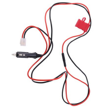 4X 12V Power Cord Cable Cigarette Lighter for TM-241/261/281 for for FT-8800R/8900R Ham J6323A