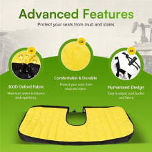 LP66449 Lawn Mower Cover, Medium Size Bench Cushion Cover for Gator XUV 560 560E 590i 590E 590M S4