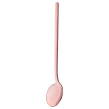 1 Pz / Set Coffee Scoop 304 Cucchiaino Da Caffè Nel Acciaio Inox con Manico Lungo Dessert Cucchiaino Da Tè Set Accessori Da Cucina Rose Gold S