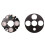 10X 3 Array IR Led Spot Light Infrared 3x IR LED Board for CCTV Cameras Night Vision (53mm Diameter) 4