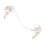 Violin Shoulder Rest with Durable Acrylic Pad, Natural Style Design for Comfortable Support 1