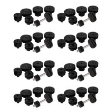 8 Set Metal Gears with 370 Motor for WPL Speed Change Gear Box for B1 B24 B16 B36 C24 1/16 4WD 6WD Rc Car,B