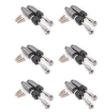 12x für Upgrade Metall StoßDäMpfer A959-B A949 A959 A969 A979 1/18 RC Auto Teile, Grau