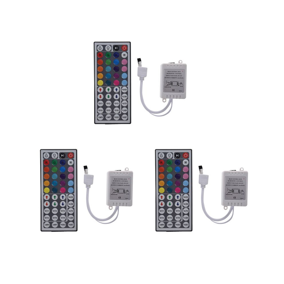 3X 44Key Ir Remote Controller For Rgb 5050 Led Strips Light 4711378696790