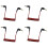 4X Replacement 3.5mm TRS to 3.5mm TRRS Adapter Cable for   Sc7 By VIDEOMIC GO Video Micro-Type Mics 1