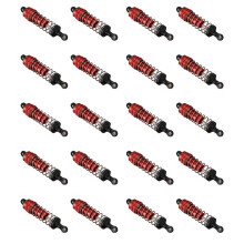 20 Teiliges Ersatz Zubehör für Metall Stoß DäMpfer DäMpfer für  144001 1/14 4WD RC Drift Renn Wagen Teile, Rot
