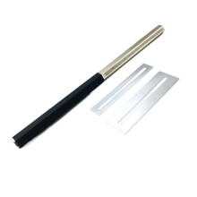 Guitar Fret File Set with Three Sided Crowning Files for Bass Fingerboard Polishing Luthier Tools