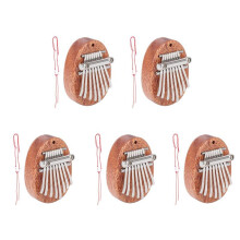 5X 8 Klucz  Kalimba Wykwintny Palec Kciuk Fortepian Marimba Muzyczny Dobry Wisiorek na Akcesoria Prezent