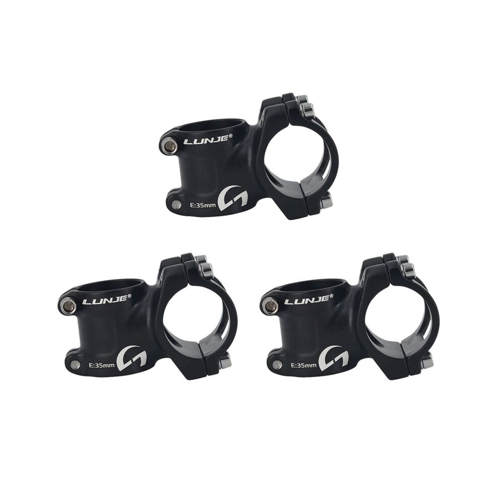 3X Lunje Bike Stem Mountain Bike Stem Short Handlebar Stem For Most Bicycle Road Bike Mtb Bmx Bicycle Handlebar Extende 4712517864940