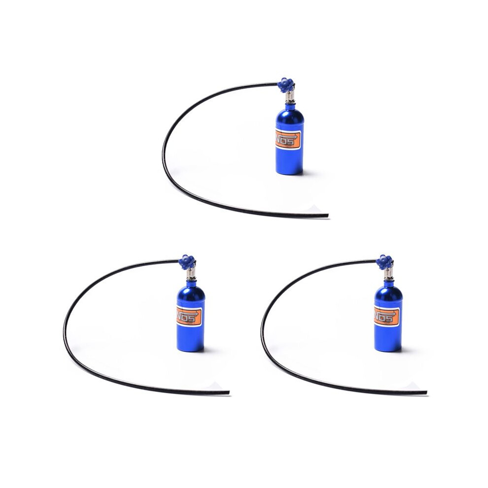 3X Metal Simulated Nos Nitrogen Bottle For 1/10 Rc Crawler Car Bronco Rc4wd D90 D110 Trx4 Axial 90046, 4714056193666
