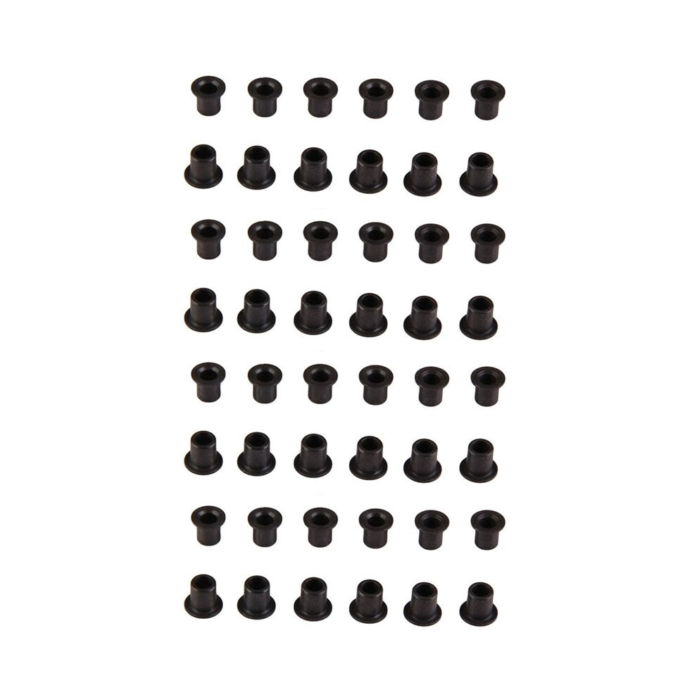 48Pcs 02101 Steering Pivot Bushing C-Hub Bushings Hsp Spare Parts Nitro Rc Car Parts For 1/10 R/C Model Car Black 6034021384201