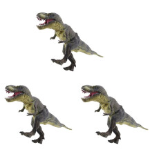 3X Jurassic Tyrannosaurus Rex Dinosaurus Model Groot Solid Gesimuleerd Dinosaurusspeelgoed 30X13X5Cm
