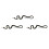 3X Rubber Snake Pretend Trick Toy Garden Props 2