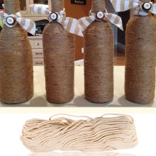 5Mmx100M Braided Cotton Rope Twisted Cord Rope Diy Macrame Woven String Home Textile Accessories Gift