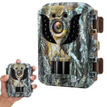 2X Cámara de Rastreo de Caza 16MP 1080P HD Cámaras de Visión Nocturna Infrarroja para Vigilancia de Seguridad de Animales Silvestres Al Aire