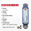 MF6600 Thermal Mass Flow Meter Digital MEMS Gas Flowmeter with LCD Display RS485 Output Adjustable High Accuracy C 2