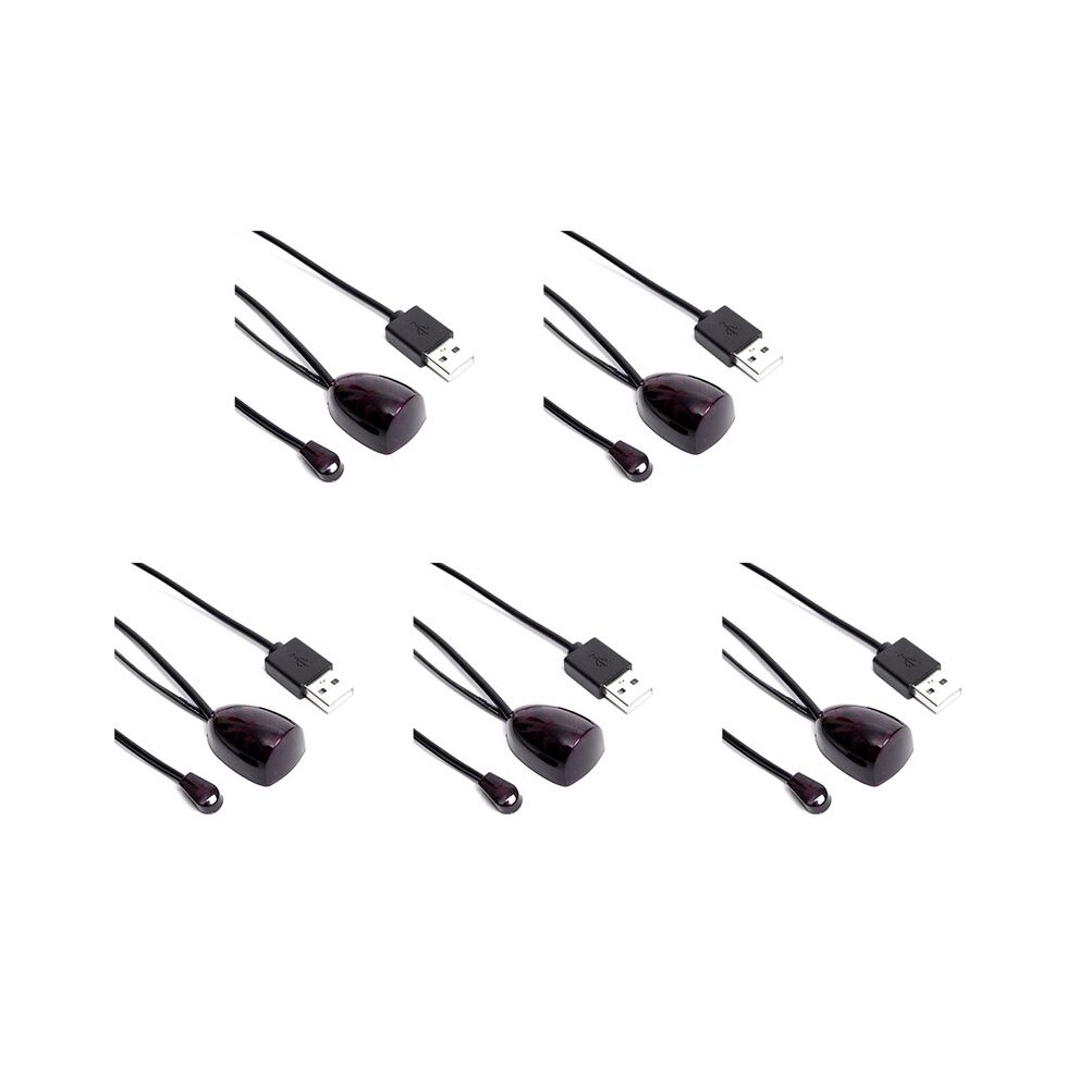 5X Ir Extender Infrared Ir Remote Control Receiver Usb Ir Receiver Adapter Transmitter For Cable Box Stereo Receiver 4711052495503