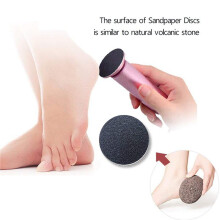 240 Pcs Replacement Sandpaper Discs Pads for Electric Foot File Callus Remover Pedicure Tool