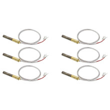 36In 750mv Thermopile Fit for Heat Glo Heatilator, 750 Millivolt Thermocouple Replace for Fireplace Parts Q313A, 6PCS