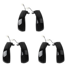 6x Bil LED Dynamisk Sidospegel Blinkersindikatorlampa för 3 BL 2008-2014 för 6 GH 2007-2015 Rökt