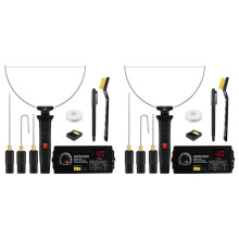 2X Hot Wire Foam Cutter Kit 4 in 1 Foam Cutting Set with Electric Carving Tool and Transformer Adapter US Plug