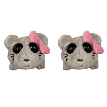 2X Verdrietige Hamsterknuffel Schattig Hamsterknuffelspeelgoed voor Kinderen en Babycadeaus
